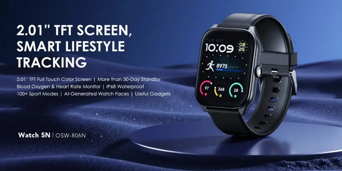 Oraimo Watch 5 Max Bluetooth Calling Smart Watch (2).webp